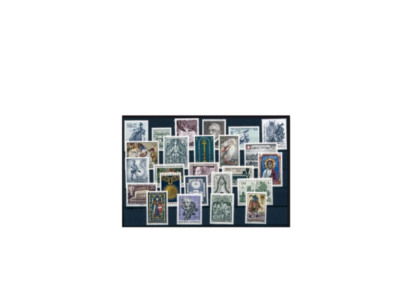 Briefmarken Österreich Jahrgang 1967 Michel-Nr. 1231-1255 gestempelt
