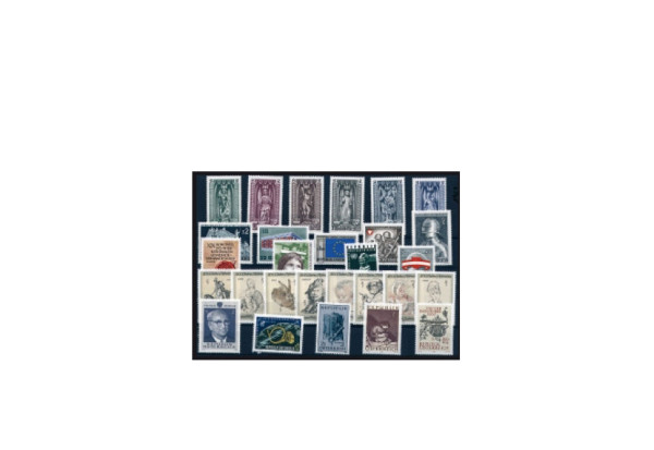 Briefmarken Österreich Jahrgang 1969 Michel-Nr.1284-1319 gestempelt