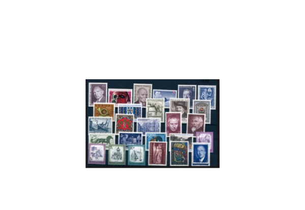Briefmarken Österreich Jahrgang 1973 Michel-Nr. 1410-1436 gestempelt