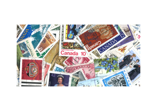 Kanada 500 verschiedene Briefmarken